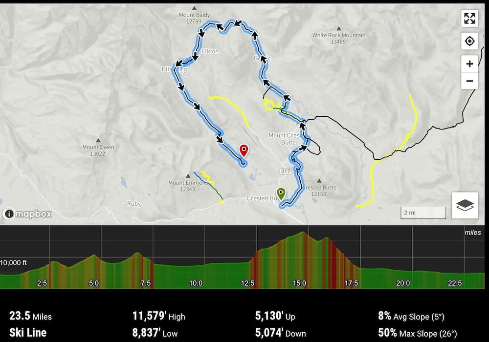 17th Annual Gothic Mountain Tour Travel Crested Butte