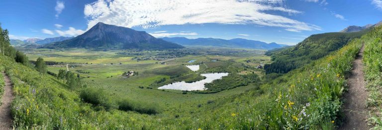 Baxter Gulch Trail Crested Butte Colorado
