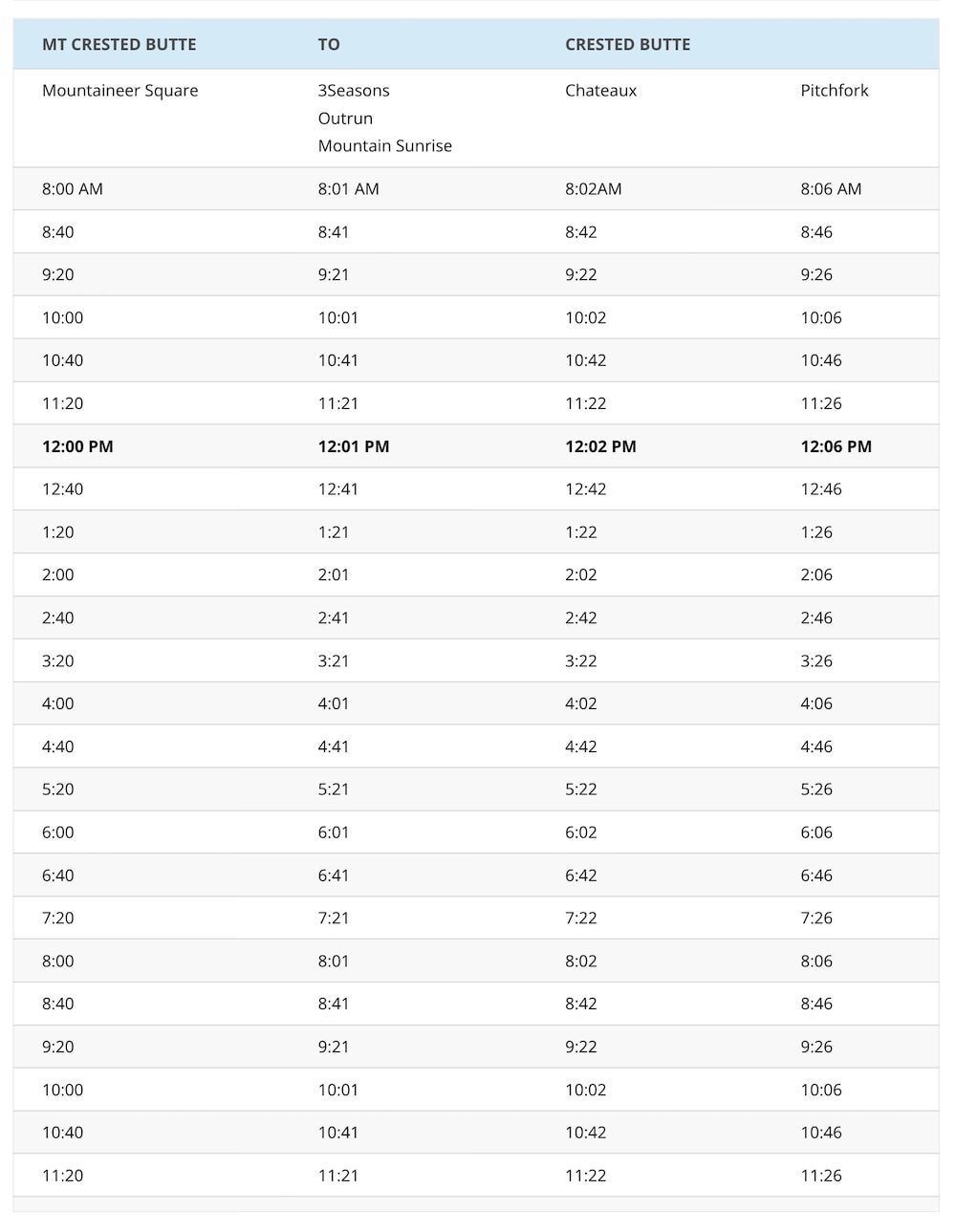crested-butte-bus-schedule
