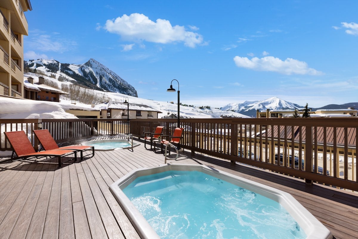 Elevation Hotel Hot Tubs