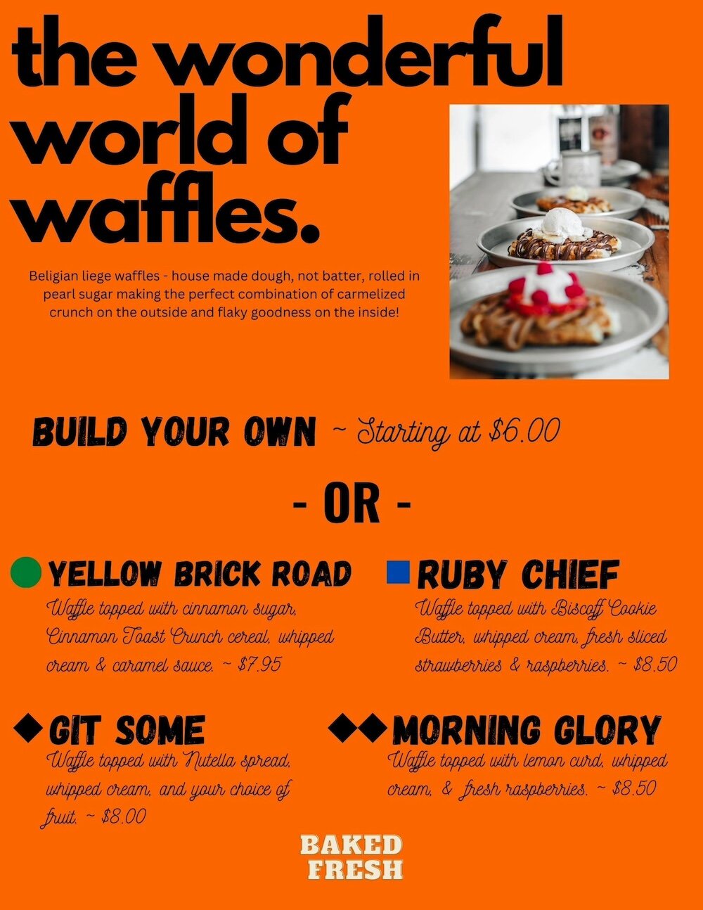 Tin Cup Ice Cream – Mountain menu