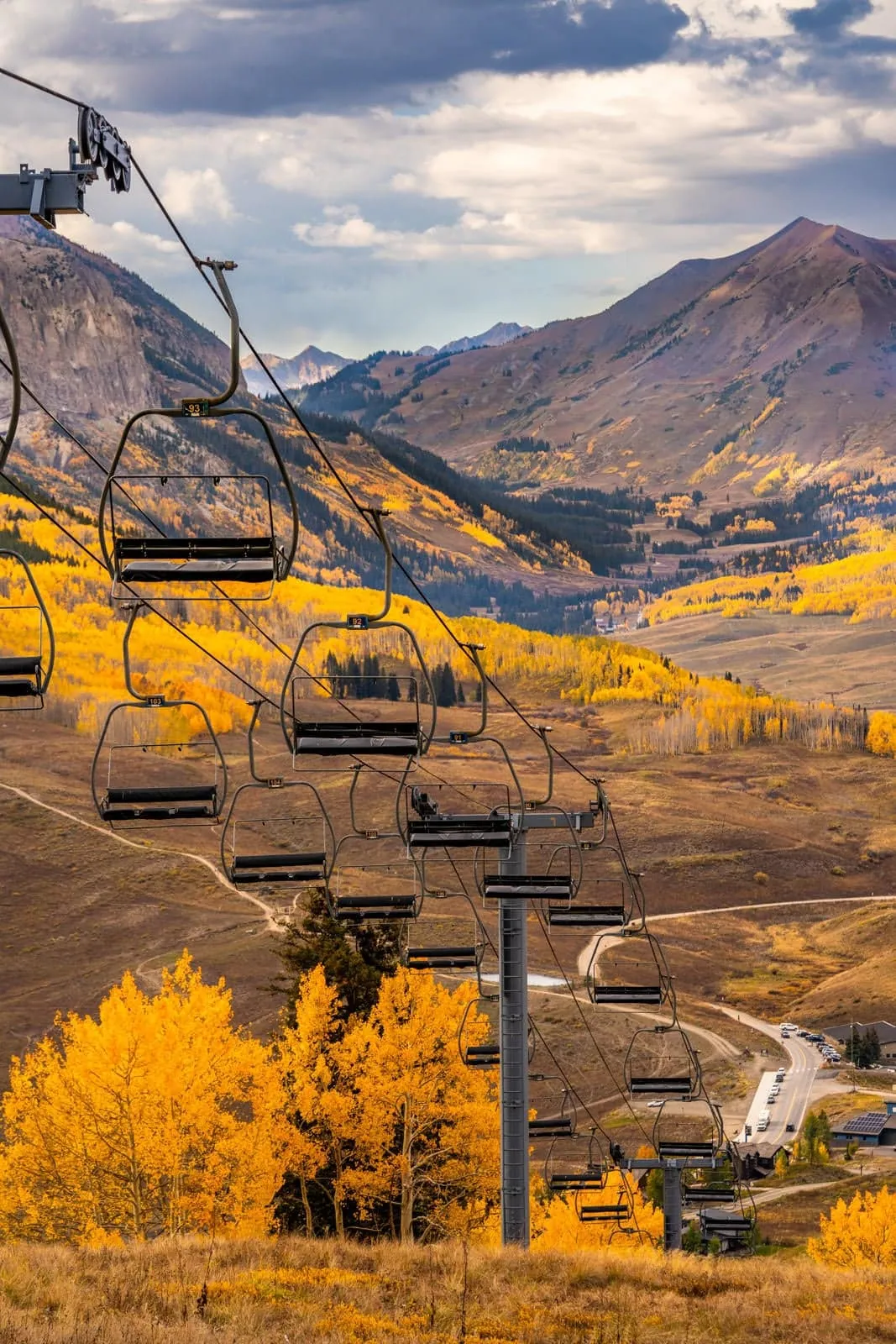 Ski resort views