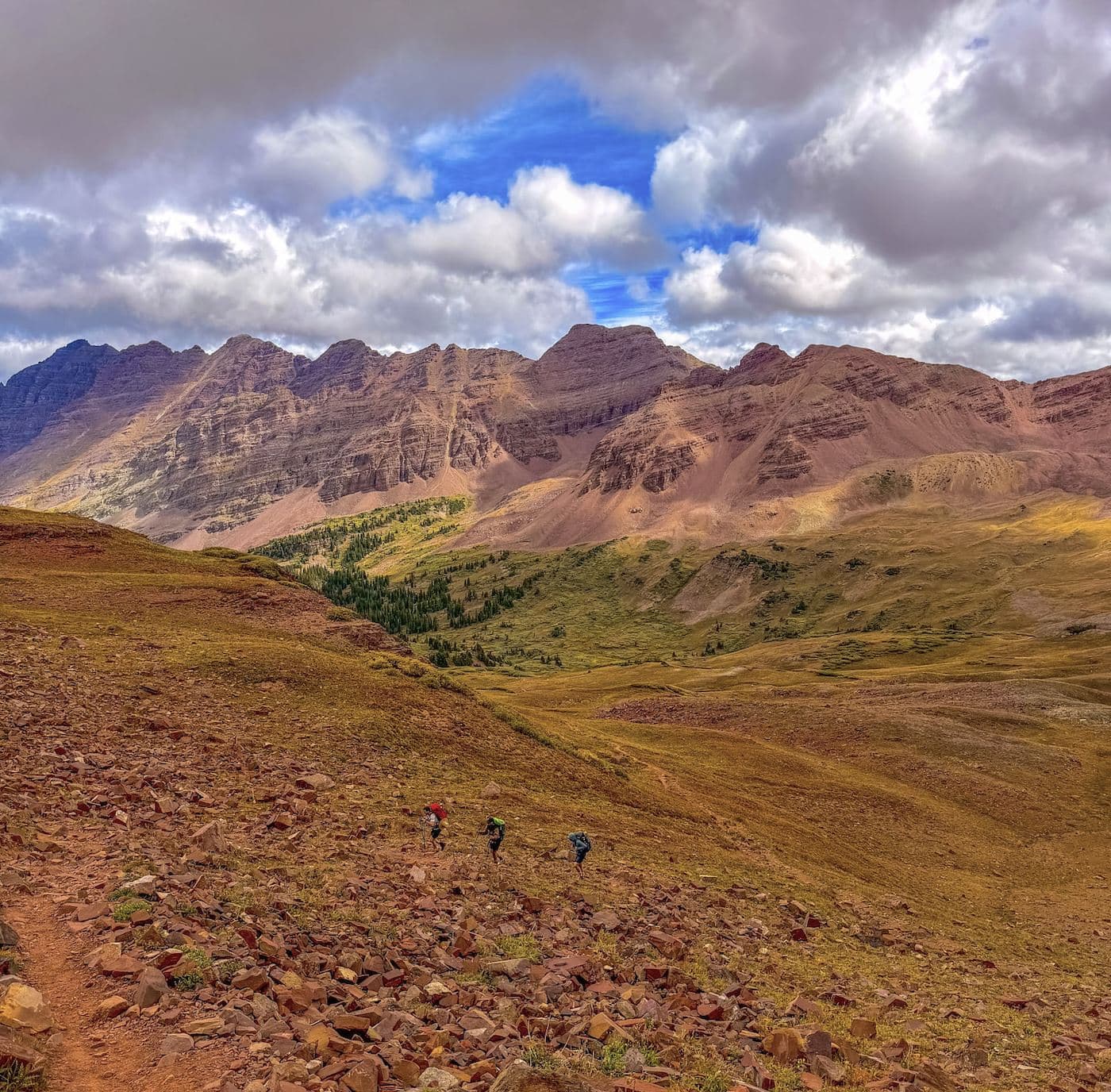 Crested Butte to Aspen (via West Maroon Pass) trail photo