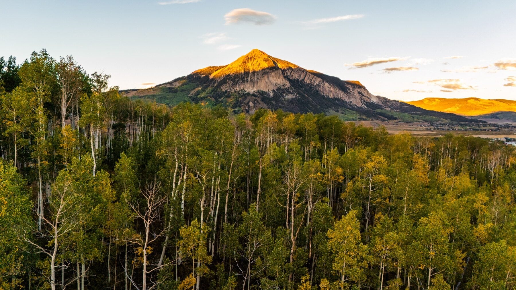 Start of Kebler Pass