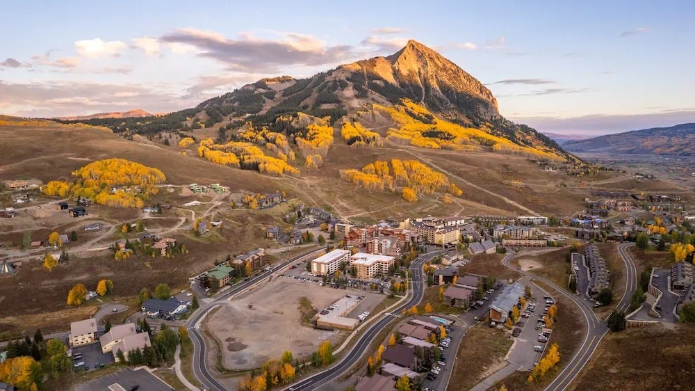 Mt. Crested Butte in fall