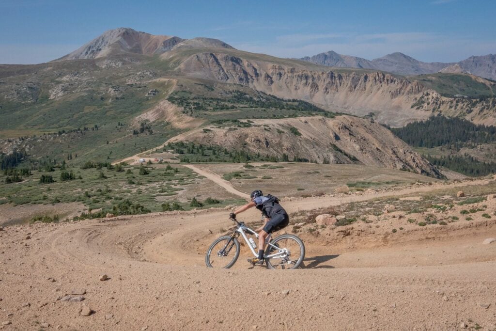 Grand Traverse Mountain Bike on Richmond Ridge, photo courtesy Crested Butte Nordic