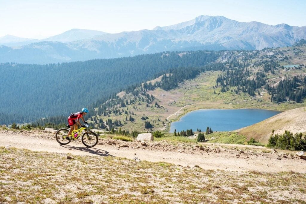 Grand Traverse Mountain Bike, Taylor Pass looking south, photo courtesy Crested Butte Nordic